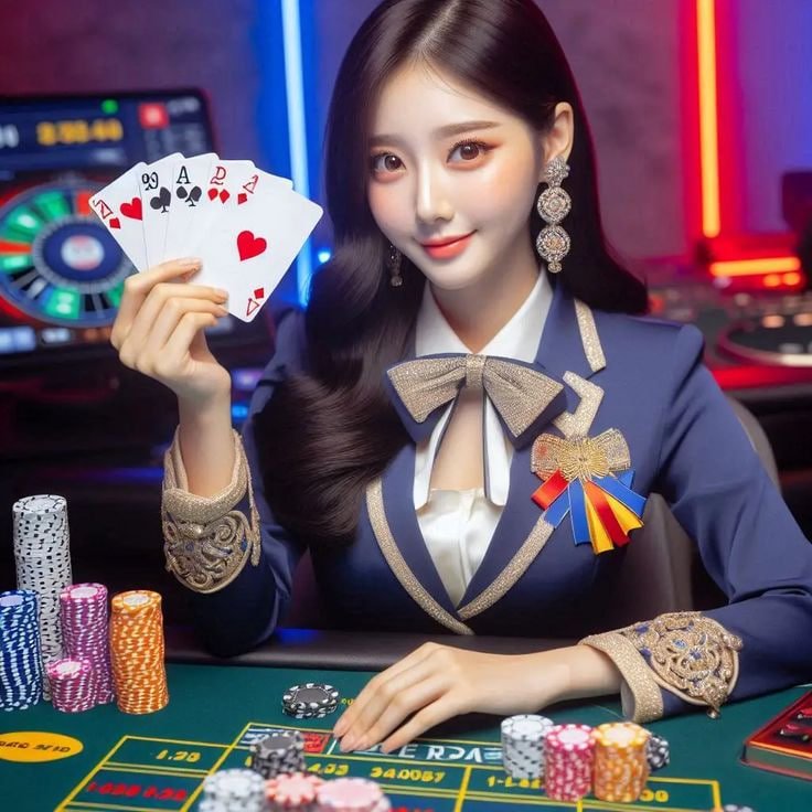 789zy Dragon Tiger Live ဂိမ်း ကတ်ချနေသော Dealer မြင်ကွင်း