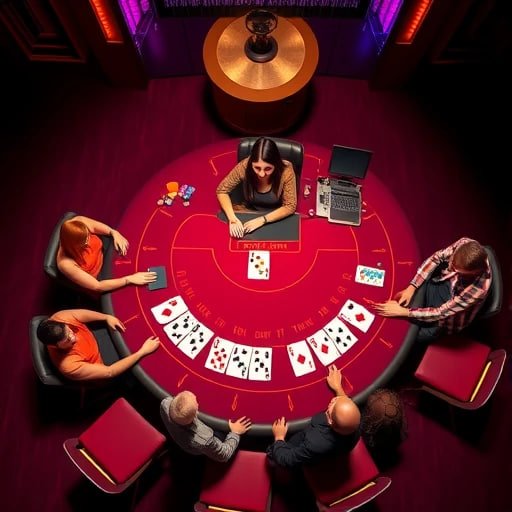789zy တိုက်ရိုက်ကာစီနို Live Baccarat ဇယားပေါ်တွင် ကစားသမားများ ကစားနေသောမြင်ကွင်း